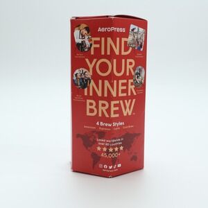 AeroPress Original Coffee Maker Espresso Style French Press Cold Brew